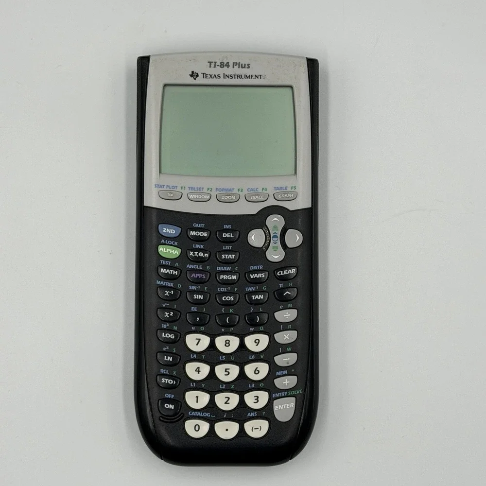 Used Texas Instruments TI-84 Plus Graphing Calculator w/ Cover - Tested